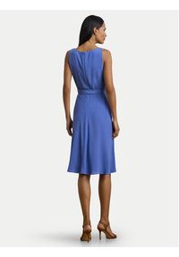 Lauren Ralph Lauren - LAUREN RALPH LAUREN Sukienka codzienna 250909378005 Niebieski Regular Fit. Okazja: na co dzień. Kolor: niebieski. Materiał: syntetyk. Typ sukienki: proste. Styl: casual #3