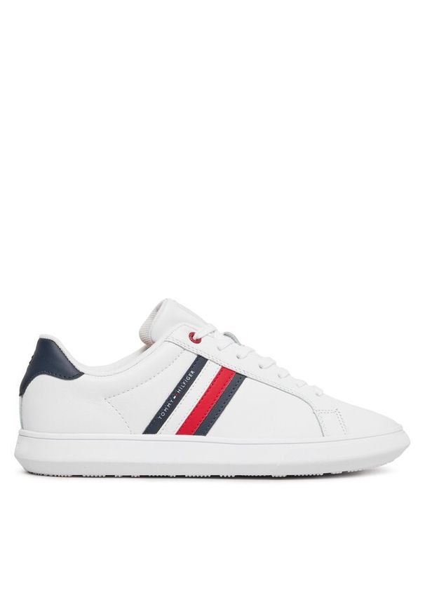 TOMMY HILFIGER - Sneakersy Tommy Hilfiger. Kolor: biały
