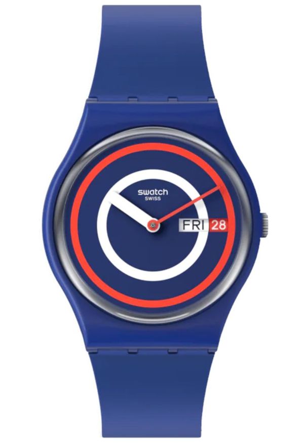 SWATCH ZEGAREK BLUE TO BASICS SO28N703. Materiał: materiał, tworzywo sztuczne
