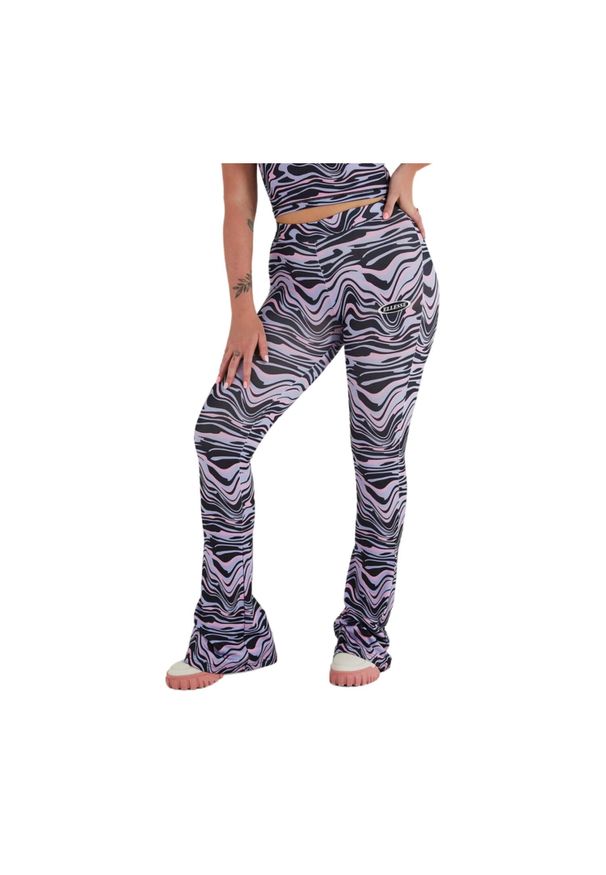 Legginsy sportowe damskie Ellesse Poof. Kolor: czarny. Materiał: poliester, elastan