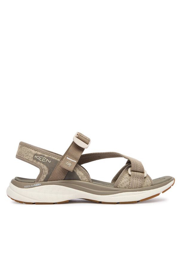 keen - Keen Sandały Leiki Open-Toe 1031818 Beżowy. Nosek buta: otwarty. Kolor: beżowy. Materiał: materiał