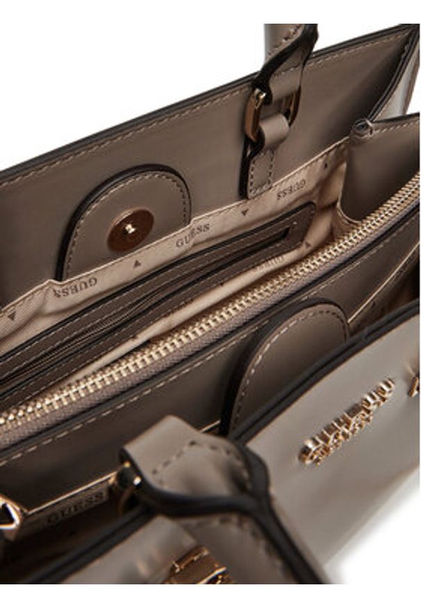 Guess Torebka HWVG96 39060 Brązowy. Kolor: brązowy. Materiał: skórzane