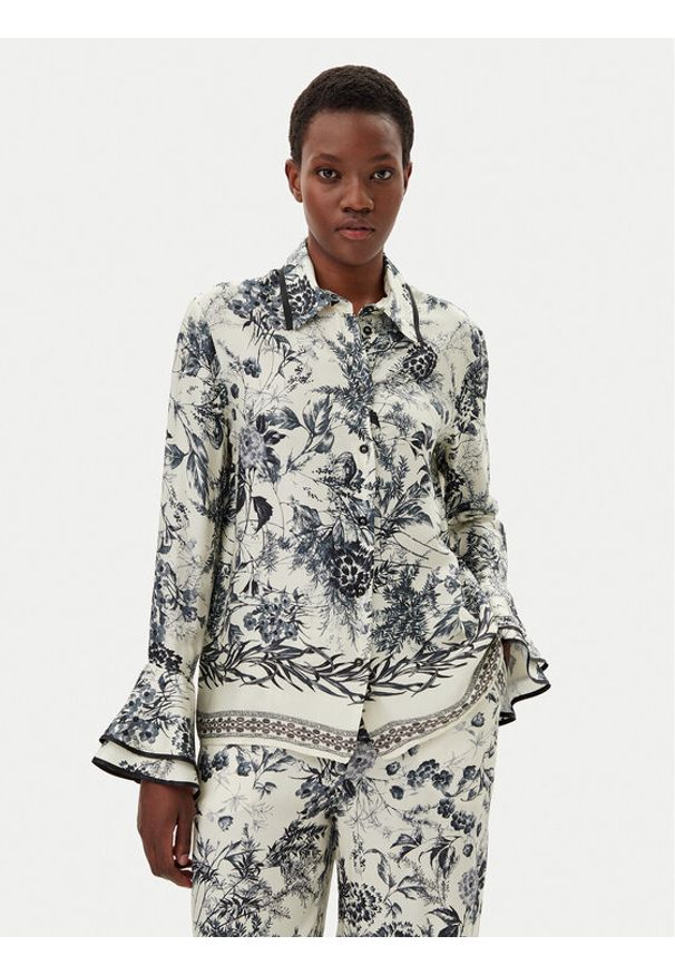 SIMONA CORSELLINI - Simona Corsellini Koszula P25CPCA00101 Kolorowy Regular Fit. Materiał: wiskoza. Wzór: kolorowy