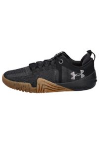 Buty treningowe męskie Under Armour Tribase Reign 6. Zapięcie: sznurówki. Kolor: czarny, szary, wielokolorowy. Materiał: syntetyk, materiał. Szerokość cholewki: normalna. Sport: bieganie