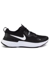 Buty Nike React Miler M CW1777-003 czarne. Kolor: czarny. Materiał: materiał