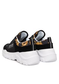 Versace Jeans Couture Sneakersy 80YA3SC1 Czarny. Kolor: czarny. Materiał: skóra #3