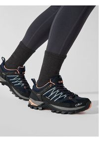 CMP Trekkingi Rigel Low Wmn Trekking Shoes Wp 3Q54456 Granatowy. Kolor: niebieski. Materiał: nubuk, skóra #7