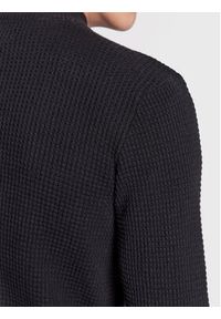 Blend Sweter 20714631 Czarny Regular Fit. Kolor: czarny. Materiał: bawełna #4