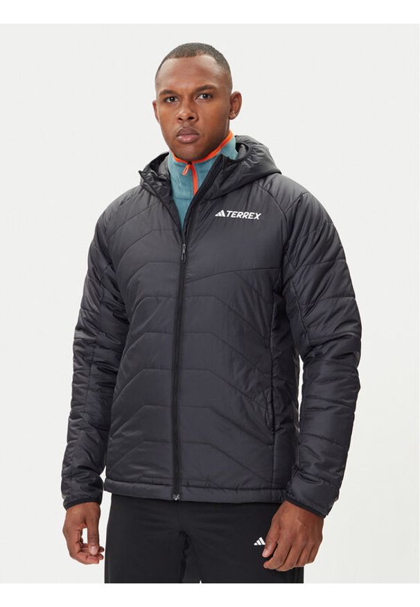 Adidas - adidas Kurtka outdoor Terrex Multi IM7683 Czarny Regular Fit. Kolor: czarny. Materiał: syntetyk. Sport: outdoor