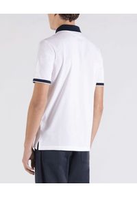 PAUL & SHARK - Biała koszulka polo z bawełny. Typ kołnierza: polo. Kolor: biały. Materiał: bawełna. Styl: klasyczny #4