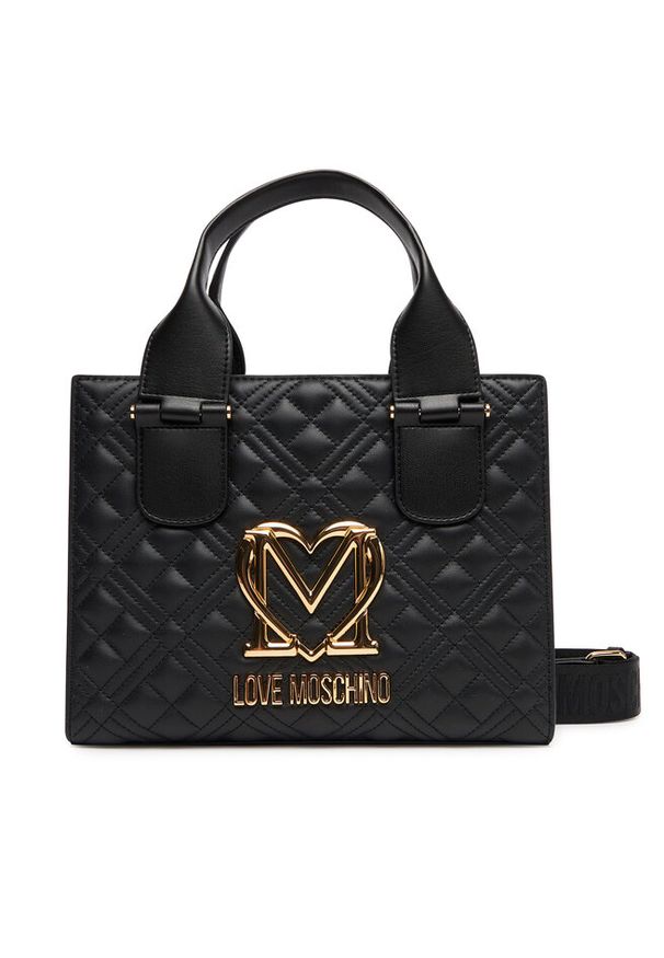 Love Moschino - Torebka LOVE MOSCHINO. Kolor: czarny