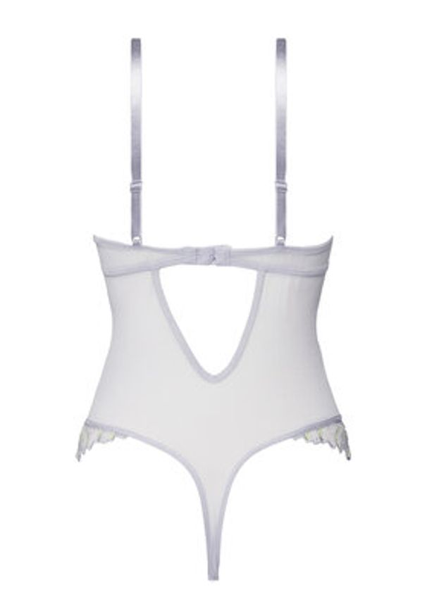 Hunkemöller Body 301936 Fioletowy. Kolor: fioletowy. Materiał: syntetyk