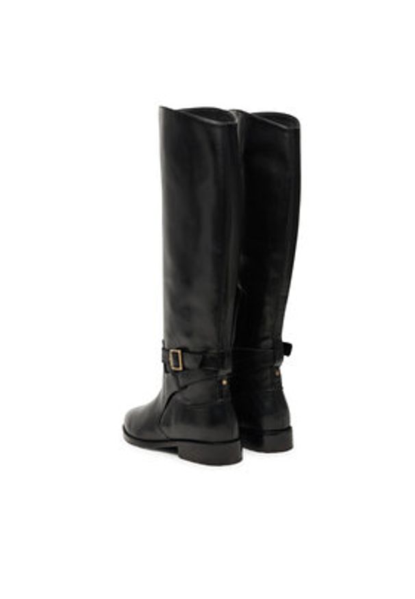 Bronx Oficerki Luc-YY 14403-A Czarny. Kolor: czarny. Materiał: skóra