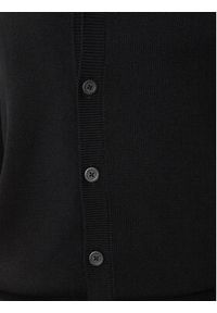Armani Exchange Kardigan 6DZE1G ZM1LZ 1200 Czarny Regular Fit. Kolor: czarny. Materiał: bawełna #4
