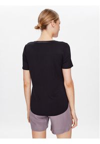 Triumph Koszulka piżamowa Climate Aloe 10214846 Czarny Regular Fit. Kolor: czarny. Materiał: wiskoza