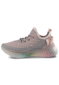 Różowe Sneakersy Artiker Damskie Lekkie Półbuty. Okazja: na co dzień. Kolor: różowy. Szerokość cholewki: normalna #3