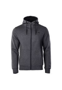 Bluza męska Elbrus Chiano - szara, Rozmiar XL. Kolor: szary. Materiał: bawełna, poliester, materiał, polar #1