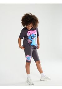 Sinsay - Kolarki Stitch - szary. Kolor: szary