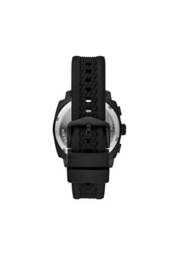 Fossil Zegarek Machine Chronograph FS6099 Czarny. Kolor: czarny. Materiał: syntetyk