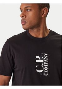 C.P. Company T-Shirt 20CMTS084A005100W Czarny Regular Fit. Kolor: czarny. Materiał: bawełna #4