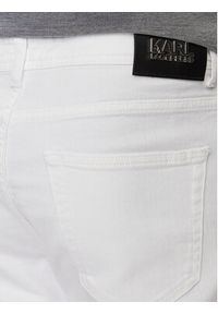 Karl Lagerfeld - KARL LAGERFELD Jeansy 265840 542862 Biały Regular Fit. Kolor: biały