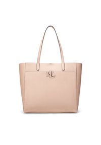 Lauren Ralph Lauren - LAUREN RALPH LAUREN Torebka Cameryn 431960183005 Różowy. Kolor: różowy. Materiał: skórzane #3