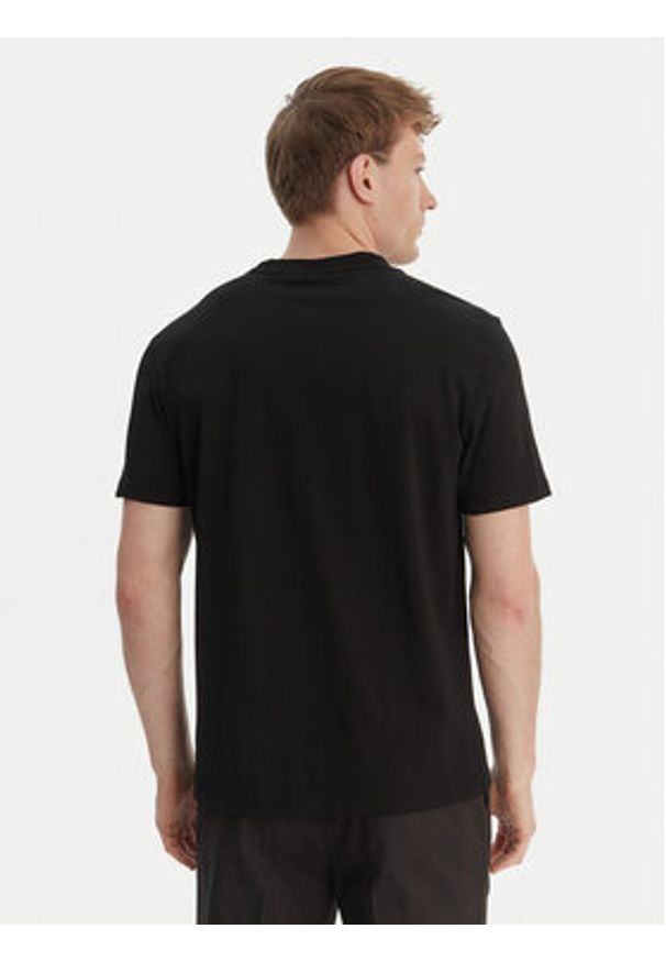 Hugo - HUGO T-Shirt Dikerd 50564024 Czarny Relaxed Fit. Kolor: czarny. Materiał: bawełna