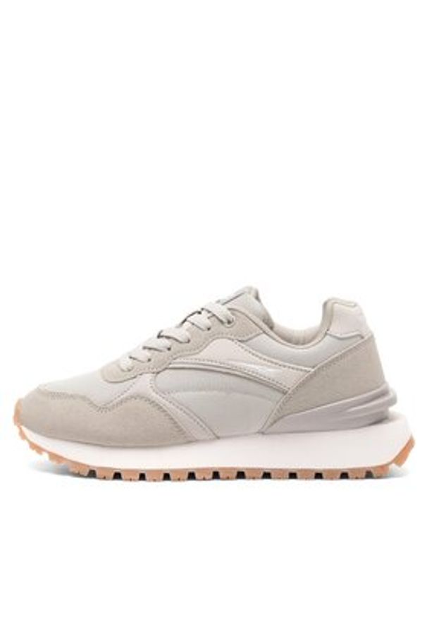 Sprandi Sneakersy RETRO STAR WP40-22744C Szary. Kolor: szary. Materiał: materiał