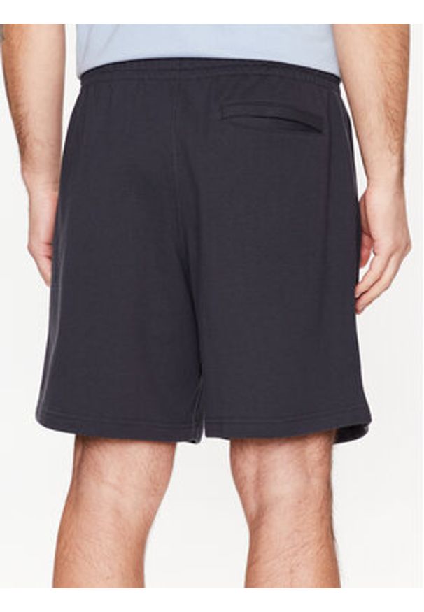 New Balance Szorty sportowe Athletics MS23550 Granatowy Regular Fit. Kolor: niebieski. Materiał: bawełna. Styl: sportowy