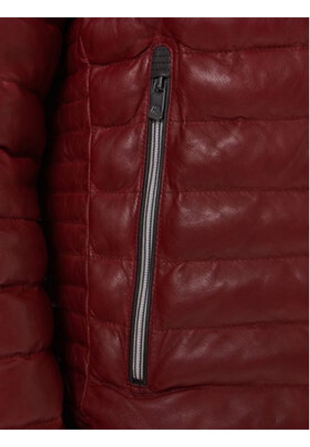 Milestone Kurtka skórzana Cortino 31019 60515 Czerwony Regular Fit. Kolor: czerwony. Materiał: skóra