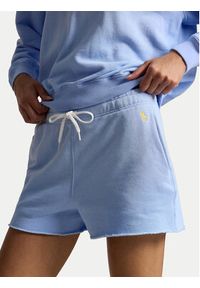 Polo Ralph Lauren Szorty sportowe 211965103502 Niebieski jasny Straight Fit. Kolor: niebieski. Materiał: bawełna #2
