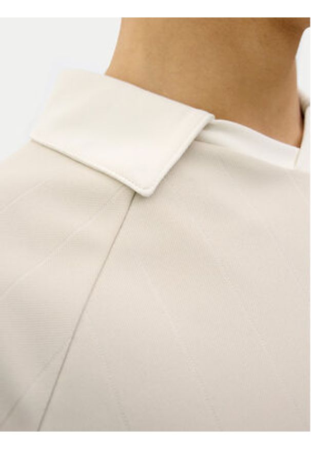 Jack & Jones Polo Lido 12276758 Beżowy Loose Fit. Typ kołnierza: polo. Kolor: beżowy. Materiał: syntetyk