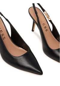 Guess Szpilki FLTNS4 LEA05 Czarny. Kolor: czarny. Materiał: skóra. Obcas: na szpilce #4