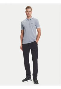 BOSS Polo Paddy 50469055 Szary Regular Fit. Typ kołnierza: polo. Kolor: szary. Materiał: bawełna #3
