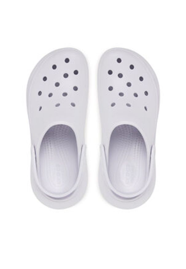 Crocs Klapki Classic Crush Clog 207521 Fioletowy. Kolor: fioletowy
