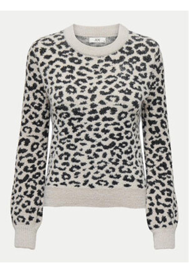 JDY Sweter Lorraine 15292890 Szary Regular Fit. Kolor: szary. Materiał: syntetyk