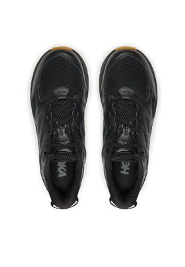 HOKA - Hoka Sneakersy Clifton L Athletics 1160050 Czarny. Kolor: czarny. Materiał: skóra
