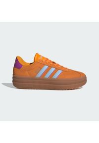 Adidas - Buty VL Court Bold. Kolor: fioletowy, niebieski, pomarańczowy, wielokolorowy. Obcas: na platformie