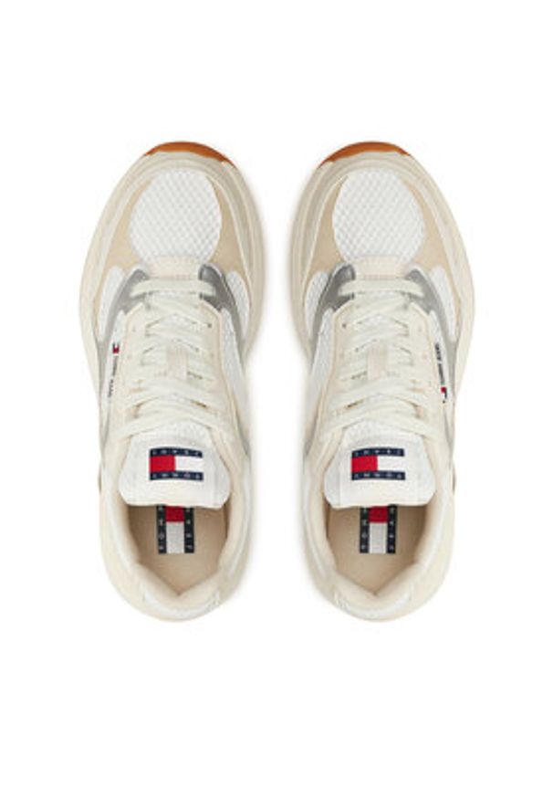 Tommy Jeans Sneakersy EN0EN02772 Biały. Kolor: biały. Materiał: materiał