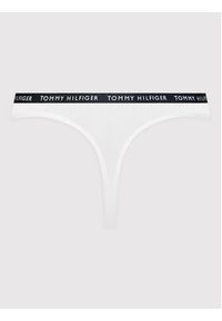 TOMMY HILFIGER - Tommy Hilfiger Komplet 3 par stringów 3p UW0UW02829 Kolorowy. Materiał: bawełna. Wzór: kolorowy #5