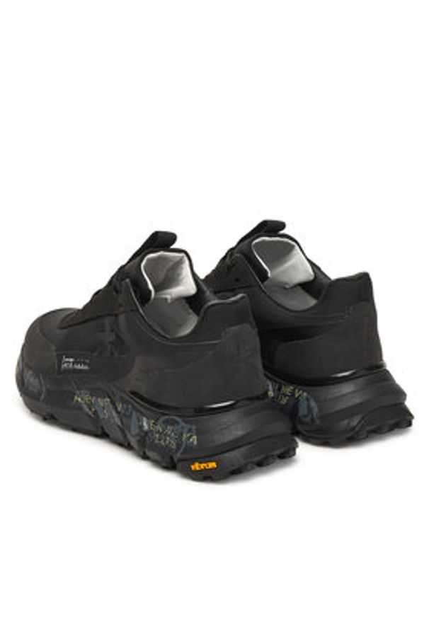 Premiata Sneakersy Devind Var 447 Czarny. Kolor: czarny. Materiał: materiał