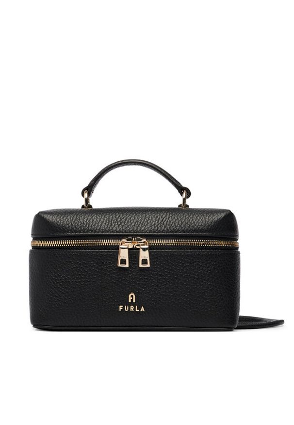 Furla Torebka Camelia Micro WE00625 HSF000 CN O6000 Czarny. Kolor: czarny. Materiał: skórzane