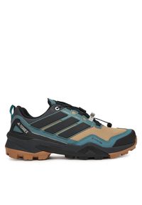 Adidas - Trekkingi adidas. Kolor: brązowy. Technologia: Gore-Tex. Model: Adidas Terrex. Sport: turystyka piesza #1