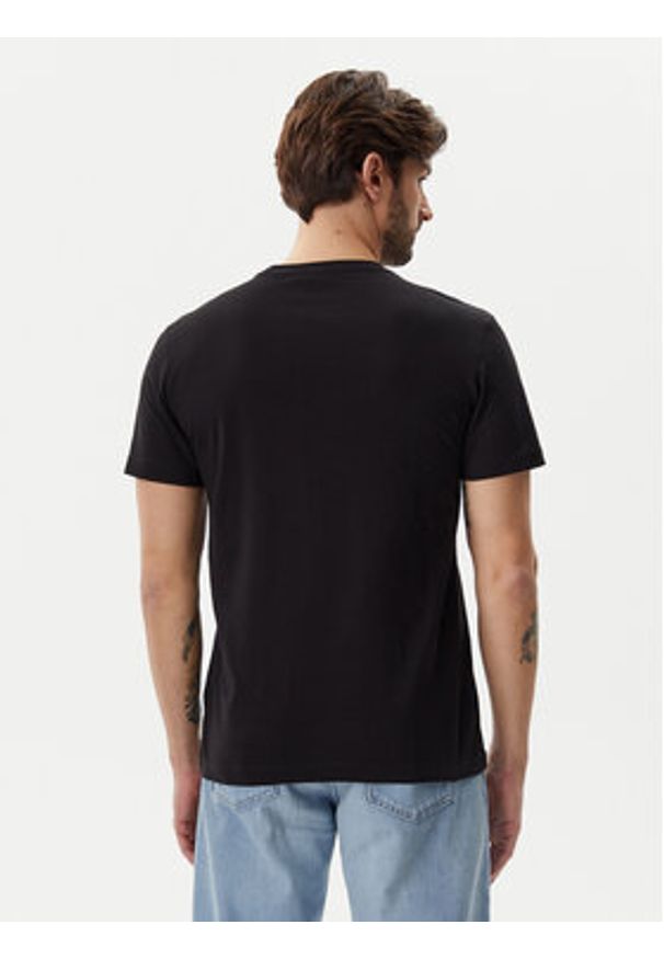 Calvin Klein Jeans T-Shirt Brush Stroke J30J327522 Czarny Regular Fit. Kolor: czarny. Materiał: bawełna