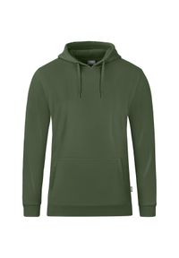 Bluza z kapturem Jako Organic. Okazja: do pracy. Typ kołnierza: kaptur. Kolor: zielony #1