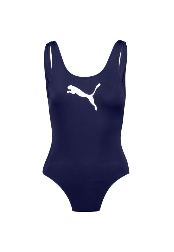 Kostium kąpielowy damski Puma Swim Women Swimsuit 1P. Kolor: niebieski