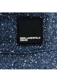 Karl Lagerfeld Jeans Kapelusz 241J3405 Niebieski. Kolor: niebieski. Materiał: materiał, bawełna