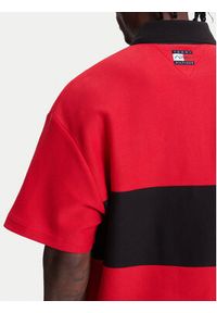 TOMMY HILFIGER - Tommy Hilfiger Polo F1 Movie Race Day MW0MW41393 Czerwony Relaxed Fit. Typ kołnierza: polo. Kolor: czerwony. Materiał: bawełna #4