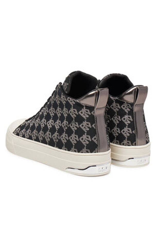 DKNY Trampki K2535281 Czarny. Kolor: czarny. Materiał: materiał