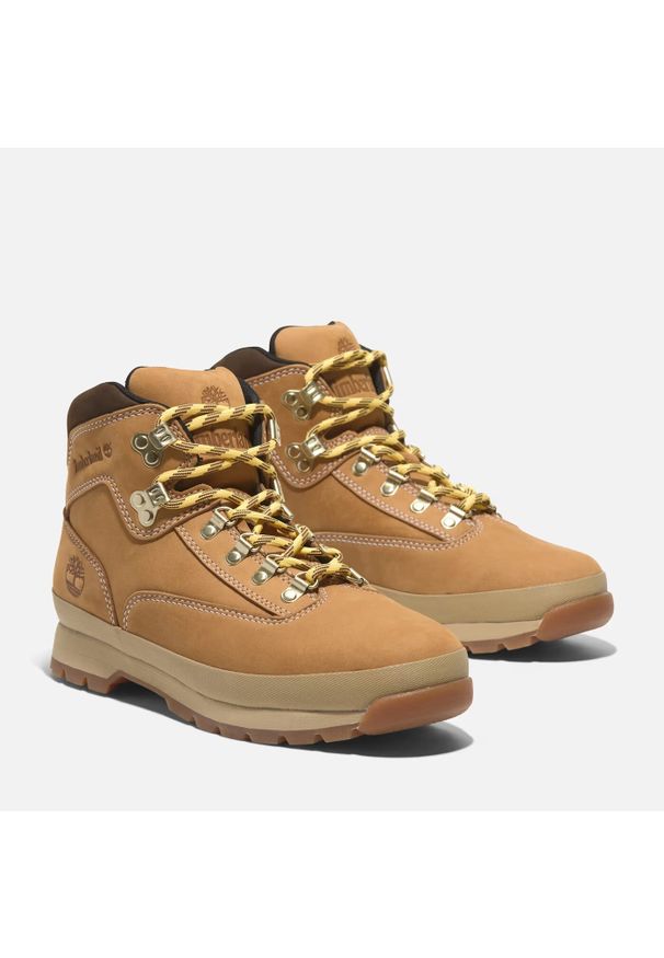 Timberland Euro Hiker Buty Outdoorowe męskie. Okazja: do pracy. Kolor: brązowy. Sezon: zima. Obcas: na obcasie. Wysokość obcasa: średni